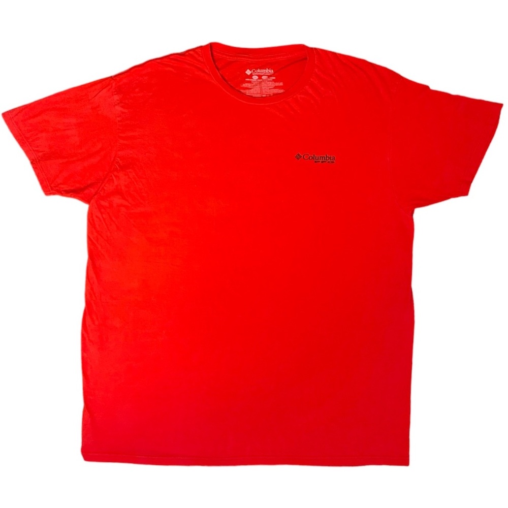 Columbia Men's Red PFG Tee Tees - Short Sleeve Fishing Athleisure Outdoor